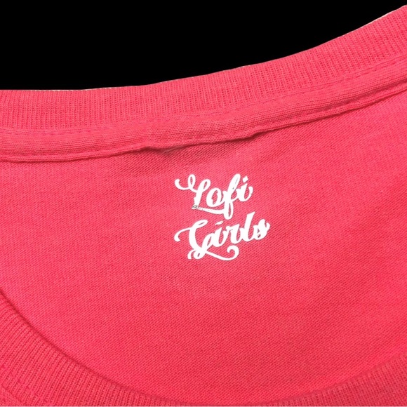 Girly Y2K Baby Goth Girl Anime Babe Lofi Girls Cotton Shirt - Picture 4 of 6